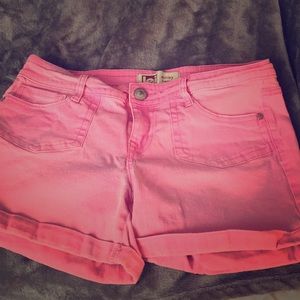 Pink shorts